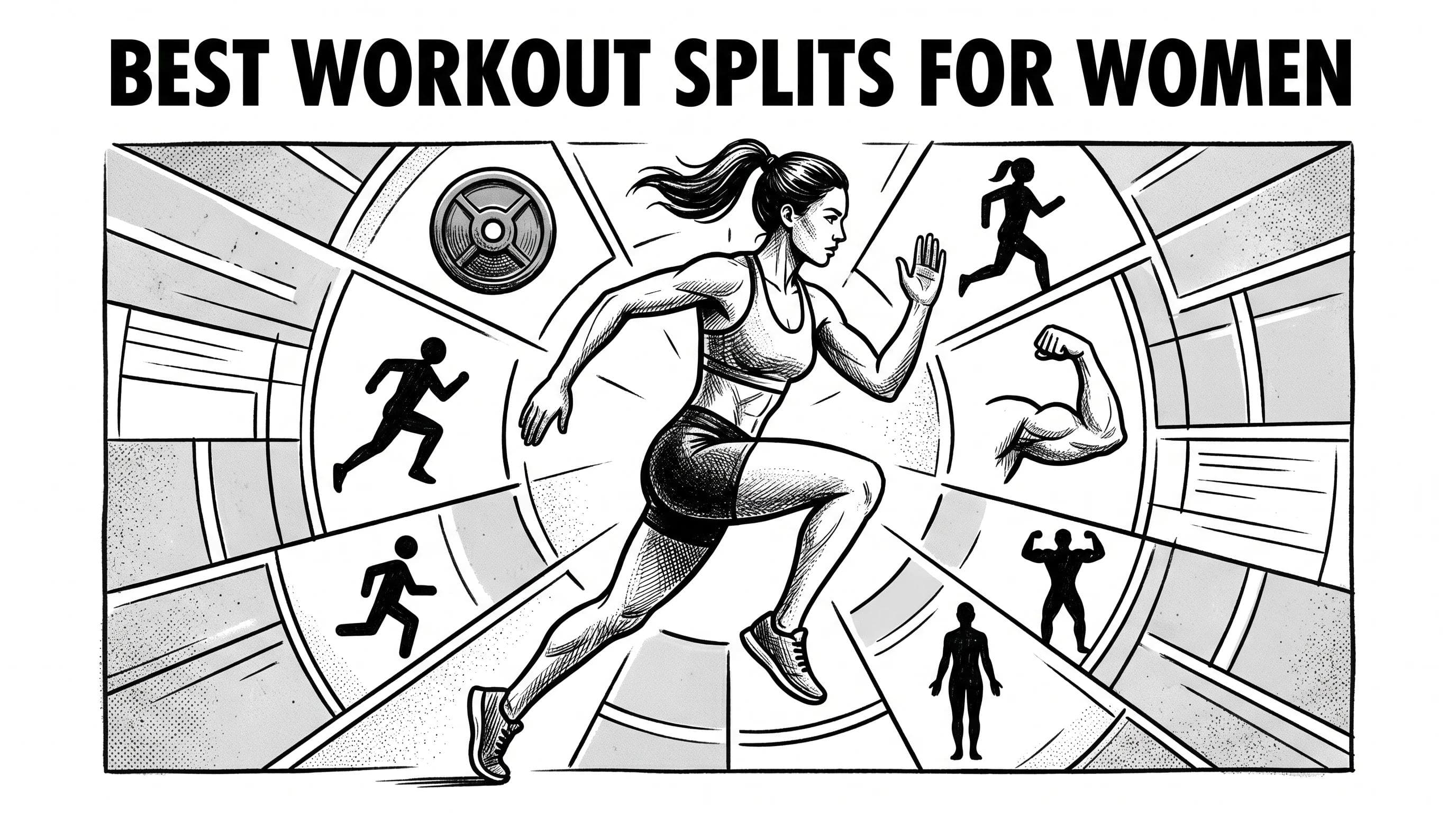 Best Workout Splits for Women (By Goal & Schedule)