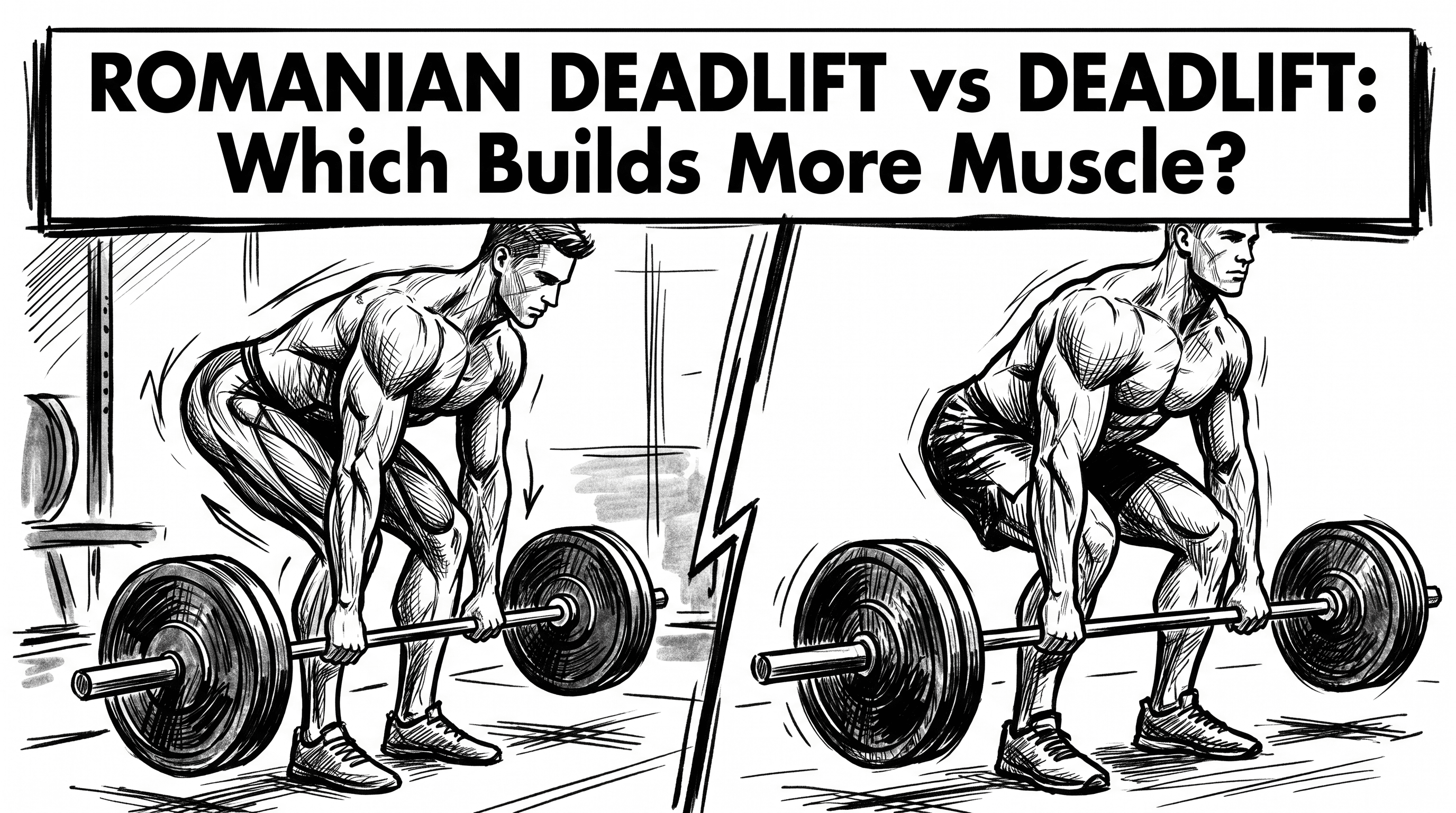 Romanian Deadlift vs Deadlift: Which Builds More Muscle?