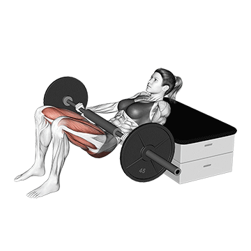 Barbell KAS Glute Bridge demonstration