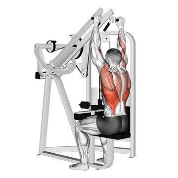 Iso Lateral Wide Pulldown demonstration