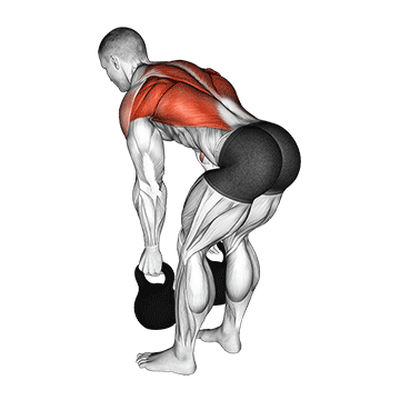 Kettlebell Row demonstration