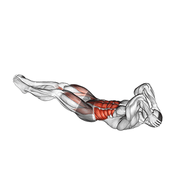 Reverse Crunch demonstration