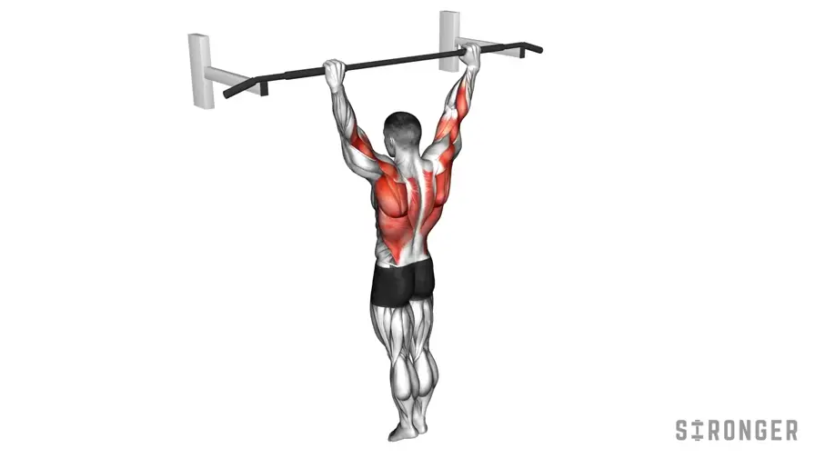 Archer Pull-Up demonstration