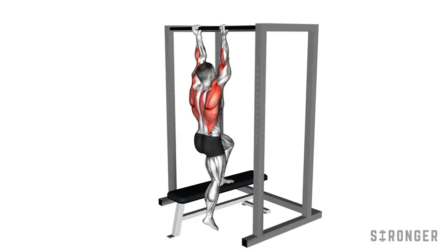 Assisted Chin-Up demonstration