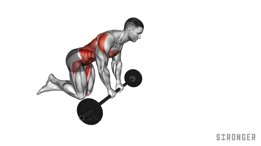 Barbell Rollout demonstration