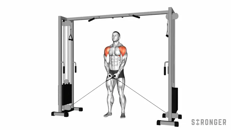 Cable Lateral Raise demonstration