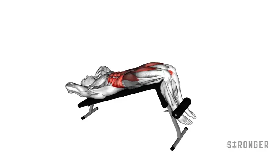 Decline Sit Up demonstration