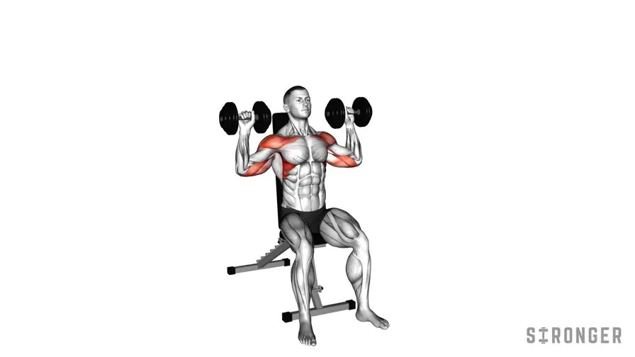 Dumbbell Shoulder Press demonstration