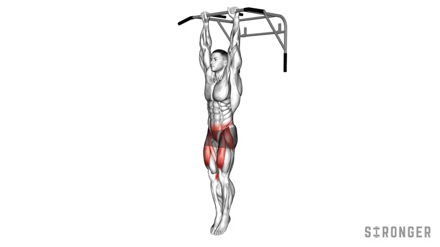 Hanging Knee Raise demonstration