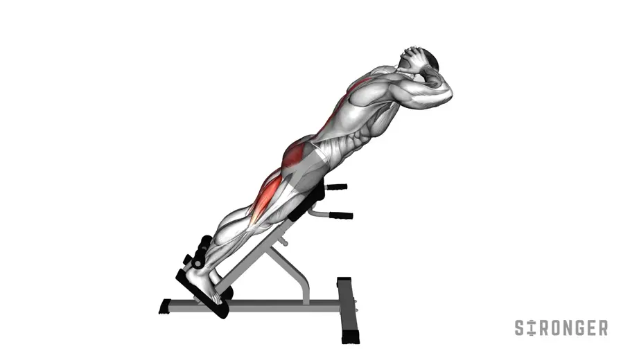 Hyperextension demonstration