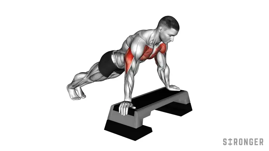 Incline Push Up demonstration