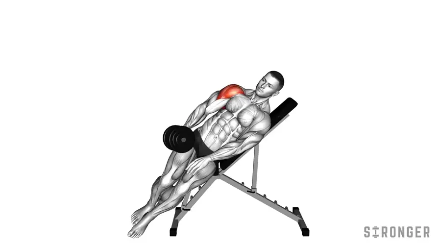 Incline Side Lateral Raise demonstration