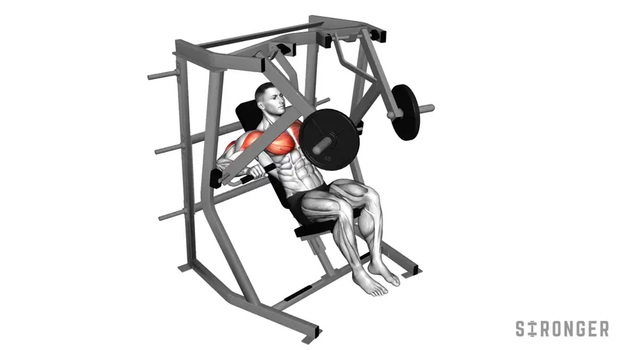 Iso Lateral Decline Chest Press demonstration
