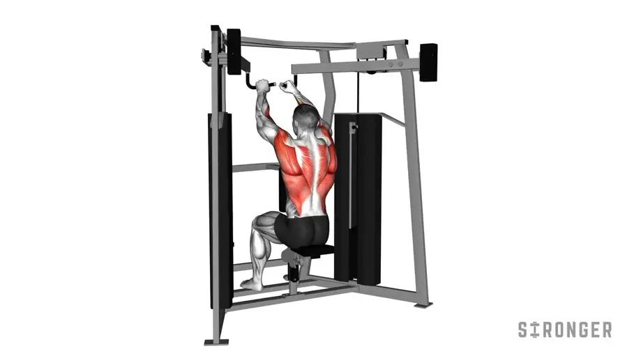Iso Lateral High Row demonstration