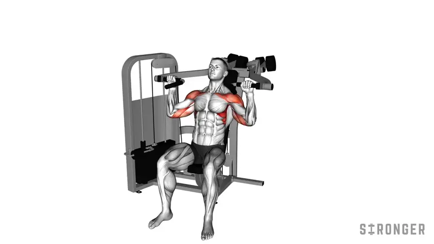 Iso Lateral Shoulder Press demonstration