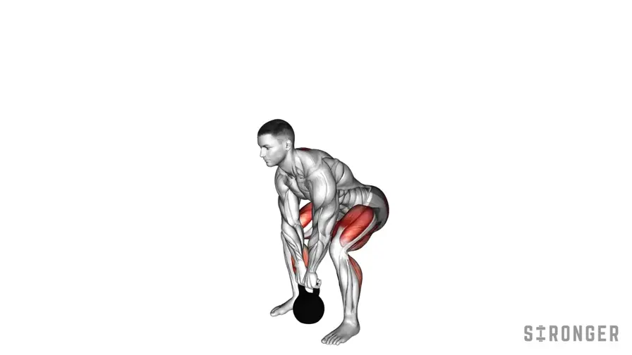 Kettlebell Deadlift demonstration