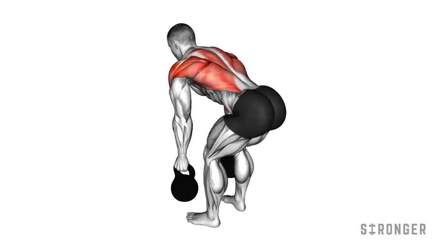 Kettlebell Row demonstration
