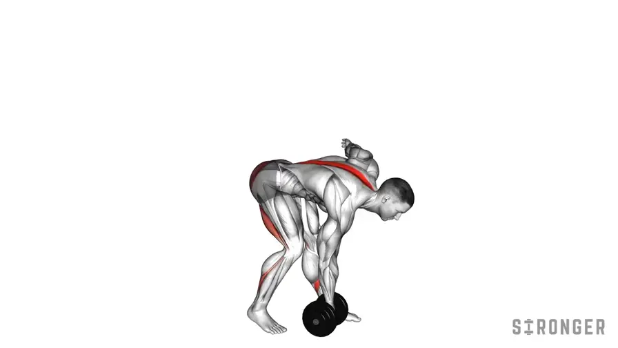 Single Leg Dumbbell RDL demonstration
