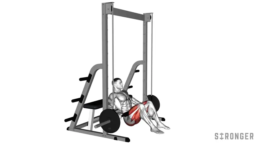 Smith Machine Hip Thrust demonstration