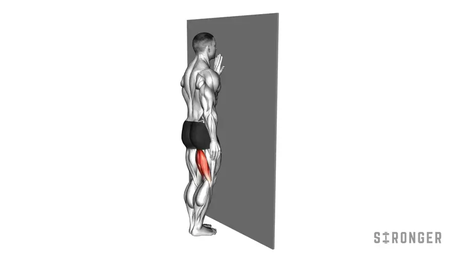 Standing Single Leg Leg Curl demonstration