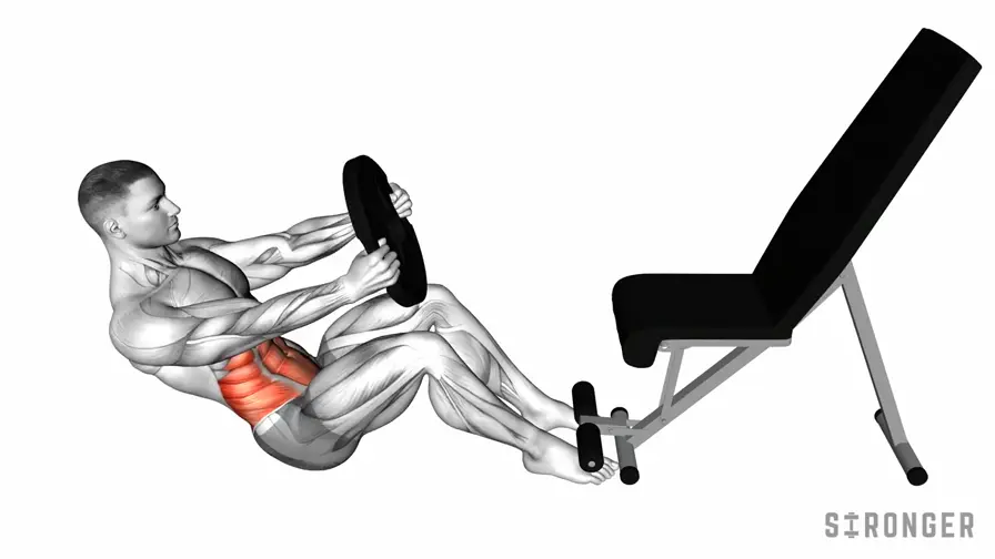 Weighted Russian Twist demonstration